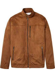 Короткая куртка из велюра John Baner Jeanswear, оранжевый