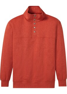 Толстовка свободного кроя из переработанного полиэстера John Baner Jeanswear, красный