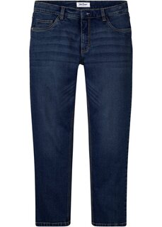 Прямые эластичные джинсы свободного кроя из переработанного хлопка John Baner Jeanswear, синий