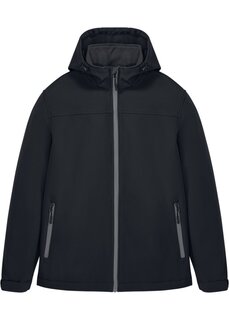 Куртка softshell удобного кроя Bpc Bonprix Collection, черный