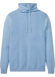 Пуловер с воротником-трубой Bpc Selection, синий