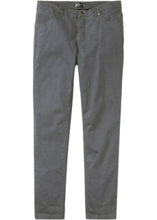 Прямые брюки узкого кроя Bpc Bonprix Collection, серый