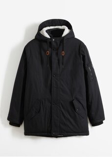 Куртка с удобным кроем и капюшоном Bpc Bonprix Collection, черный