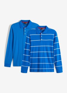 Рубашка-поло с длинным рукавом (2 шт в упаковке) Bpc Selection, синий