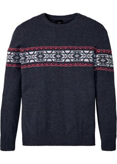 Норвежский свитер Bpc Bonprix Collection, синий