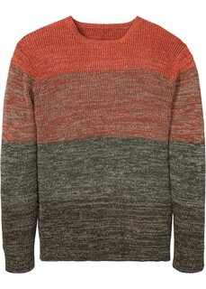 Пуловер Bpc Bonprix Collection, зеленый