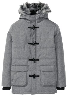 Функциональная стеганая зимняя куртка Rainbow, серый