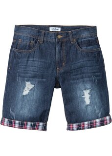 Джинсы-шорты свободного кроя John Baner Jeanswear, синий