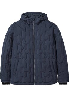 Стеганая куртка с капюшоном Bpc Bonprix Collection, синий