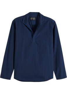 Рубашка с длинными рукавами из натурального хлопка Bpc Selection, синий