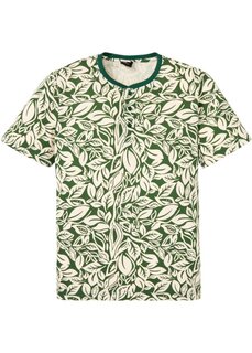 Рубашка хенли Bpc Bonprix Collection, зеленый