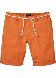 Эластичные шорты стандартной посадки Bpc Bonprix Collection, оранжевый