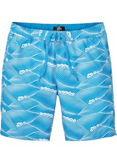 Пляжные шорты стандартного кроя из переработанного полиэстера Bpc Bonprix Collection, синий