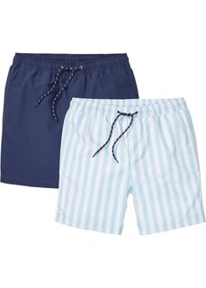 Пляжные шорты (2 шт) Bpc Bonprix Collection, синий