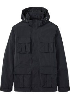 Функциональная куртка 2 в 1 со съемными рукавами John Baner Jeanswear, черный