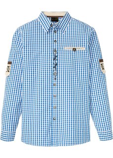 Традиционная рубашка с закатанными рукавами Bpc Selection, синий