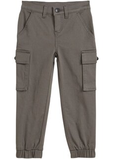 Детские брюки-карго из натурального хлопка John Baner Jeanswear, серый
