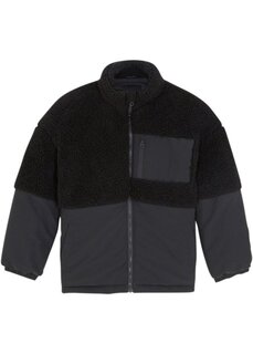 Детская зимняя куртка с плюшевым мехом Bpc Bonprix Collection, черный