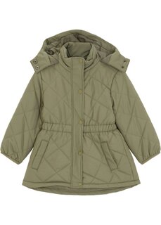Куртка для девочек с ромбовидным узором Bpc Bonprix Collection, зеленый