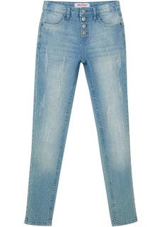 Джинсы стрейч для девочек John Baner Jeanswear, синий