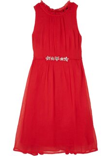 Праздничное платье для девочки с пайетками Bpc Bonprix Collection, красный