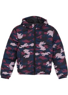Зимняя куртка для девочки с принтом Bpc Bonprix Collection, фиолетовый