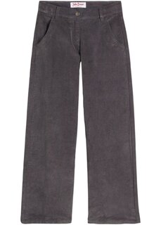 Вельветовые брюки для девочек John Baner Jeanswear, серый
