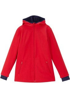 Куртка из софтшелла для девочек Bpc Bonprix Collection, красный
