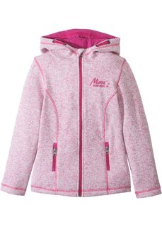 Флисовая термокуртка для девочек Bpc Bonprix Collection, розовый