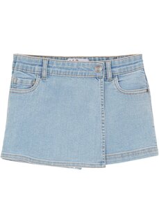 Джинсовая брючная юбка для девочки John Baner Jeanswear, синий