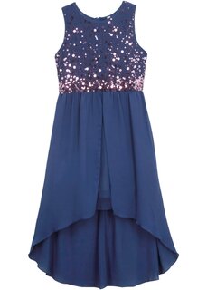Праздничное платье для девочек со шлейфом из тюля Bpc Bonprix Collection, синий