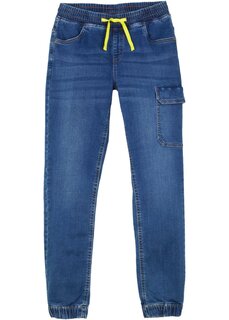 Узкие спортивные джинсы карго для мальчиков John Baner Jeanswear, синий