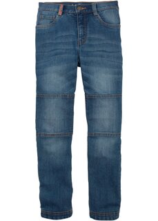 Джинсы для мальчиков с усиленными коленями стандартный крой John Baner Jeanswear, оранжевый