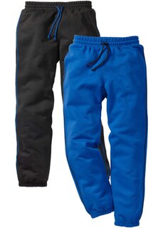 Спортивные штаны для мальчиков (2 шт) Bpc Bonprix Collection, черный