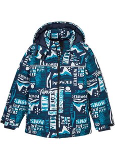 Лыжная куртка для мальчика разноцветная Bpc Bonprix Collection, белый