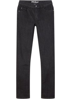 Джинсы узкого кроя с 5 карманами для мальчиков John Baner Jeanswear, черный