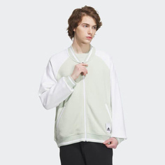 Куртка Adidas, зеленый/белый