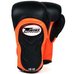 Боксерские перчатки Twins Special BGVL6, оранжевый / черный