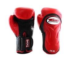 Боксерские перчатки Twins Special BGVL6, черный / красный