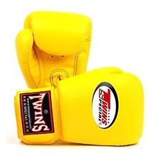 Боксерские перчатки Twins Special BGVL3, желтый