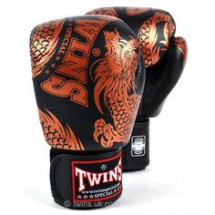 Боксерские перчатки Twins Special FBGVL3-49, медно-черный