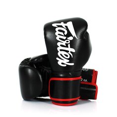 Боксерские перчатки Fairtex BGV14, черный / красный