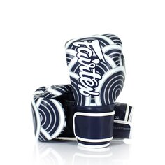 Боксерские перчатки Fairtex BGV14BLU с принтом, синий