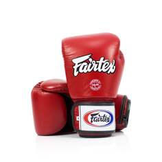 Боксерские перчатки Fairtex BGV1 дышащие, красный