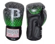 Боксерские перчатки Booster BGLV3 Snake, зеленый