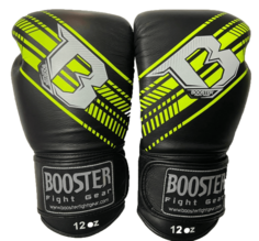 Боксерские перчатки Booster BGLV4, черный / желтый