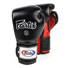 Боксерские перчатки Fairtex BGV9, черный / красный