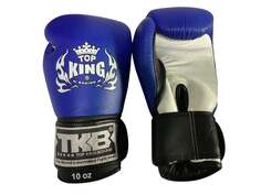 Боксерские перчатки Top King Ultimate, синий / белый / черный