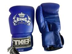 Боксерские перчатки Top King, синий