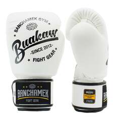 Боксерские перчатки Buakaw BGL-W1, белый